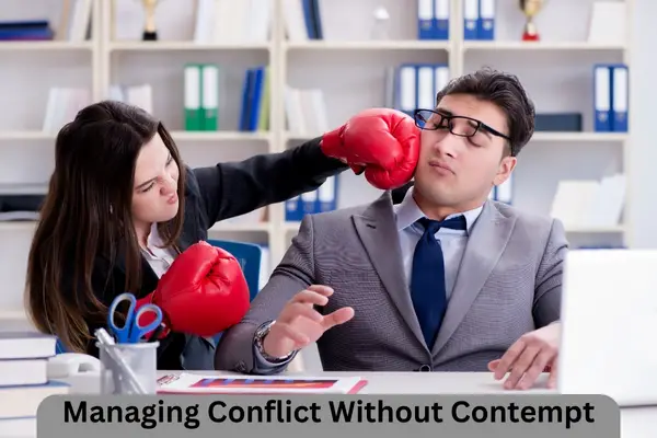 couple Conflict with contempt